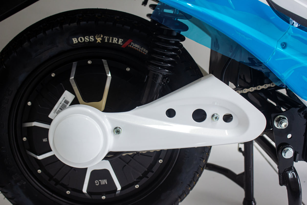 Scooter Elétrica XYH MiLG - Branca (autopropelido)